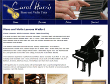 Tablet Screenshot of harris-piano-violin-lessons.co.uk